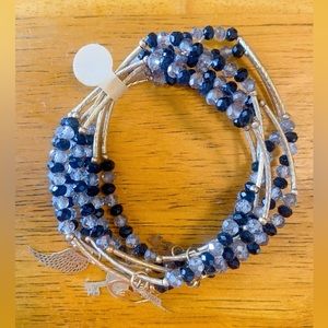 Handmade crystal bracelet